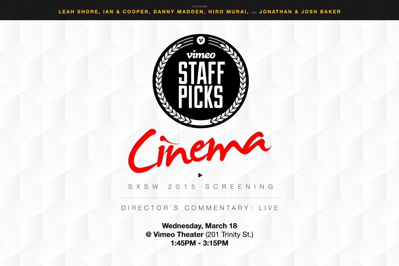 vimeo staff pick logo